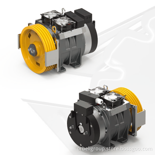 MDX26S Gearless Elevator Traction Machine